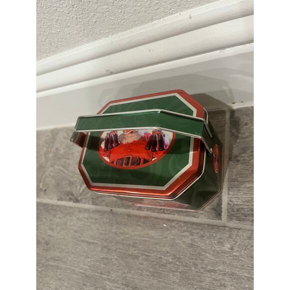 Antique Coca-Cola Christmas Santa Tin 5.5x4.5x3.5 - Picture 2 of 7